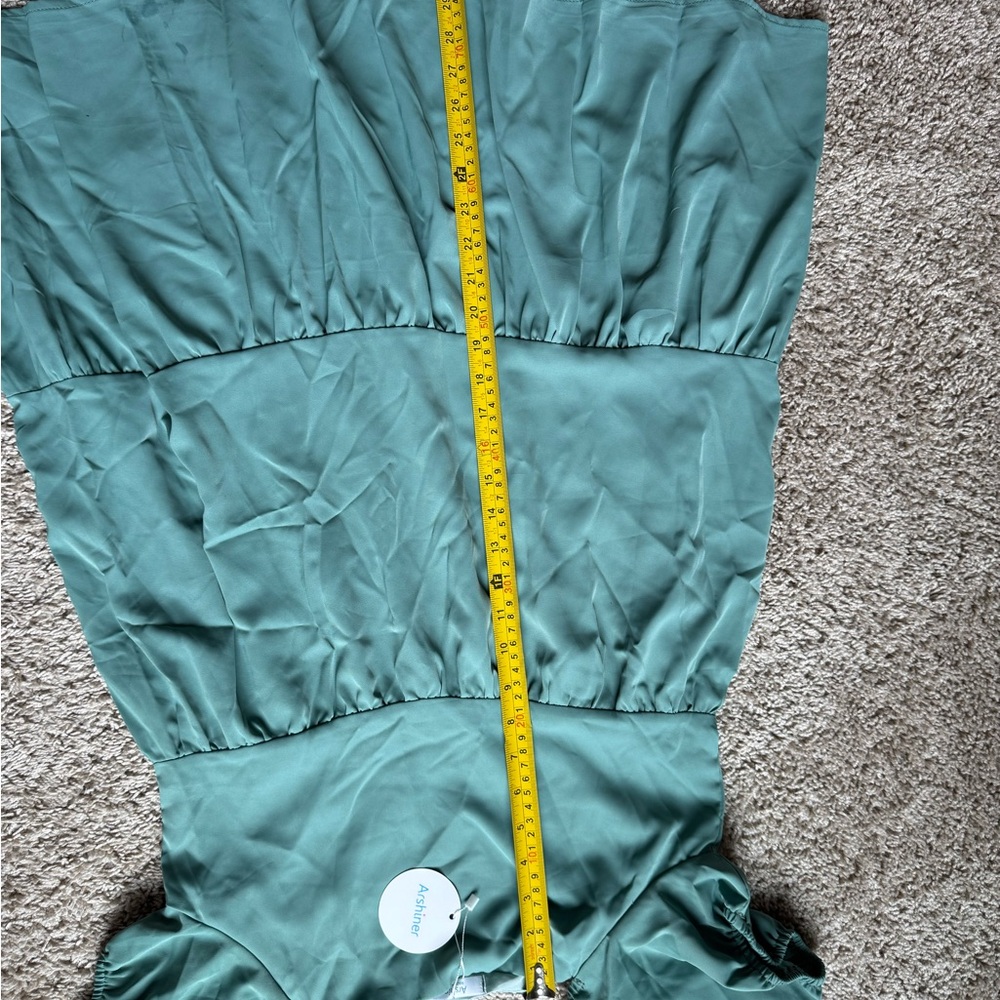 Arshiner Kids Casual Dress - Teal - Picture 9 of 10